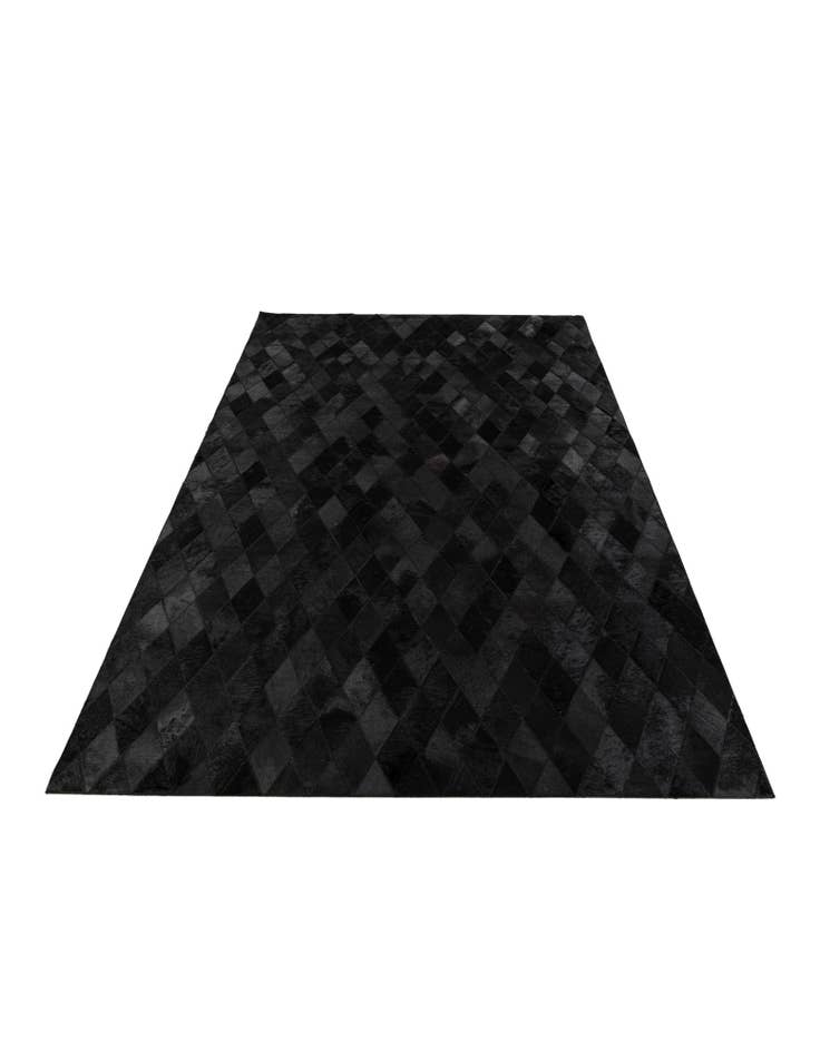 Detail image of  5' 1 x 8' Cowhide Stocks Rug