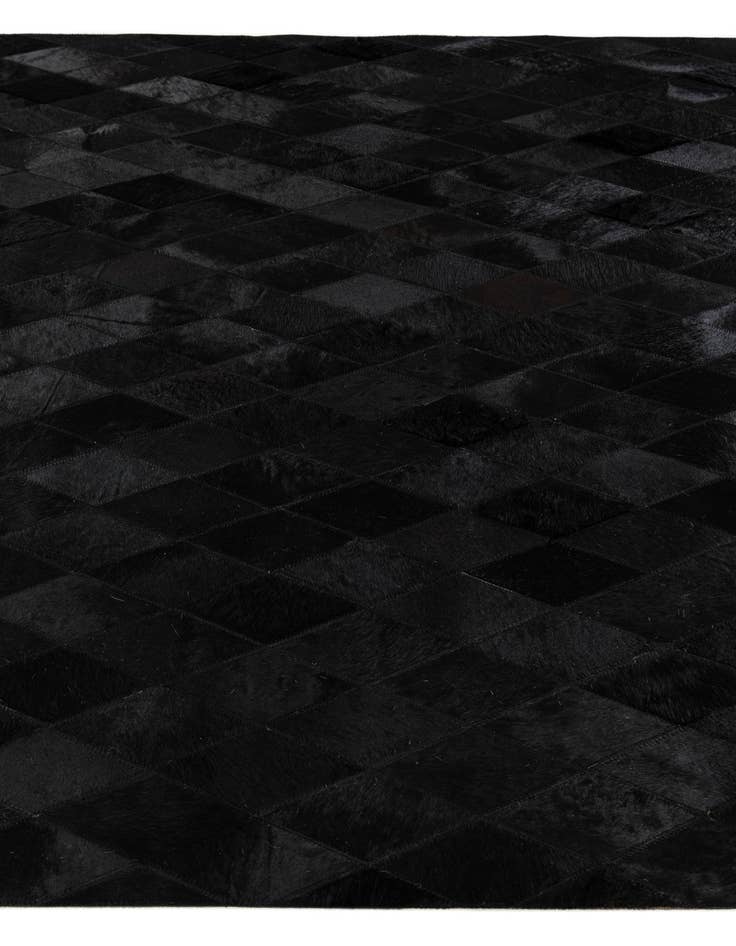 Detail image of  5' 1 x 8' Cowhide Stocks Rug