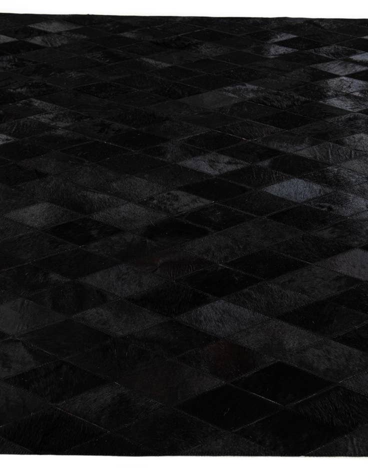 Detail image of  5' 1 x 8' Cowhide Stocks Rug