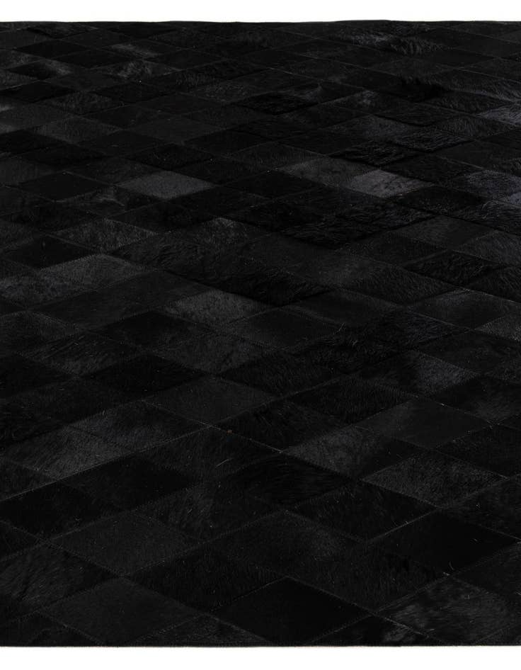 Detail image of  5' 2 x 8' Cowhide Stocks Rug