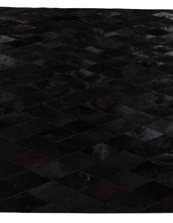 Detail image of  5' 2 x 8' Cowhide Stocks Rug