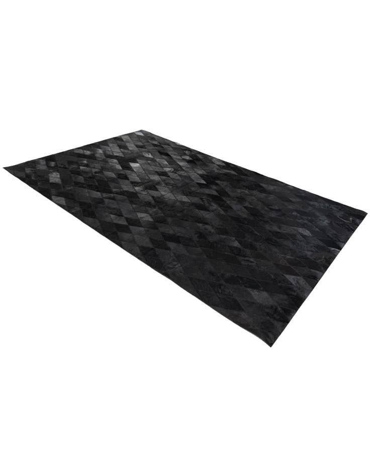 Detail image of  5' 1 x 8' Cowhide Stocks Rug