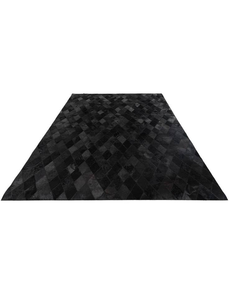 Detail image of  5' 1 x 8' Cowhide Stocks Rug