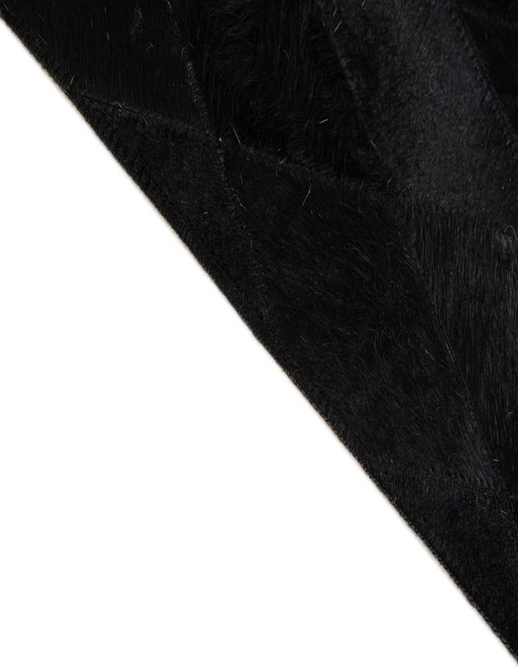 Detail image of  5' 1 x 8' Cowhide Stocks Rug