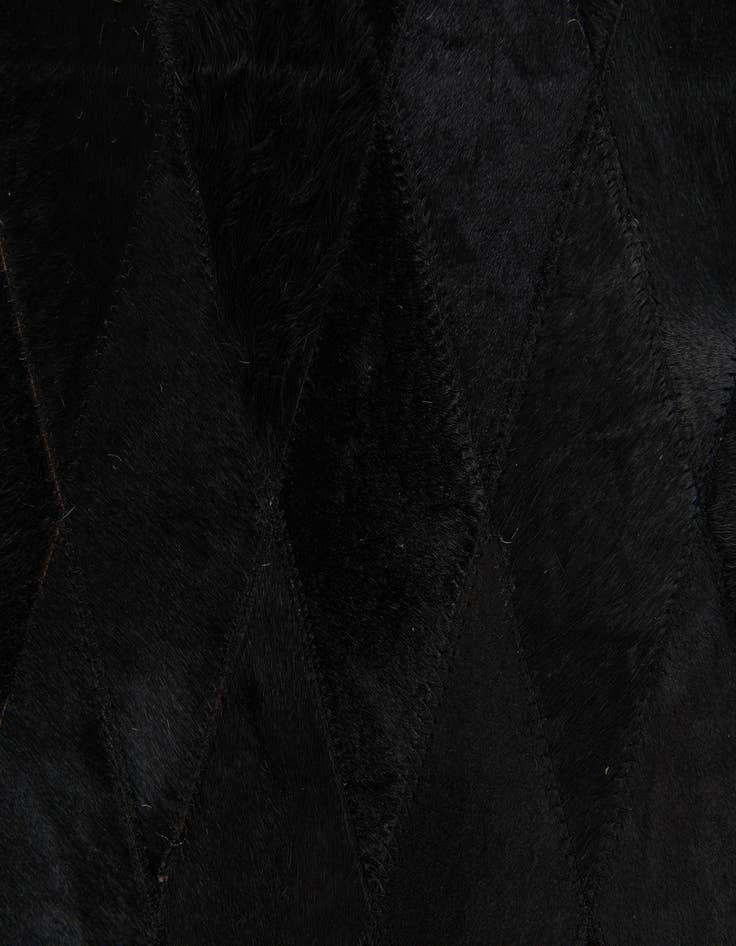 Detail image of  5' 1 x 8' Cowhide Stocks Rug