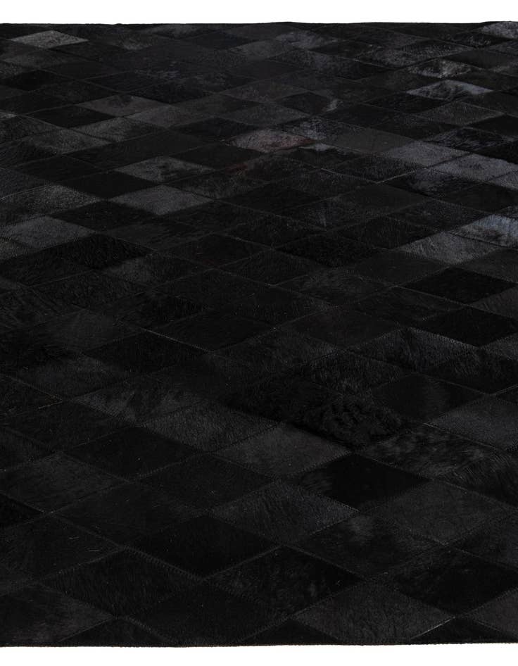 Detail image of  5' 1 x 7' 11 Cowhide Stocks Rug