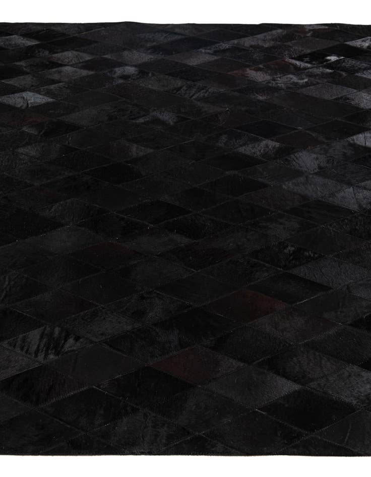 Detail image of  5' 2 x 7' 11 Cowhide Stocks Rug