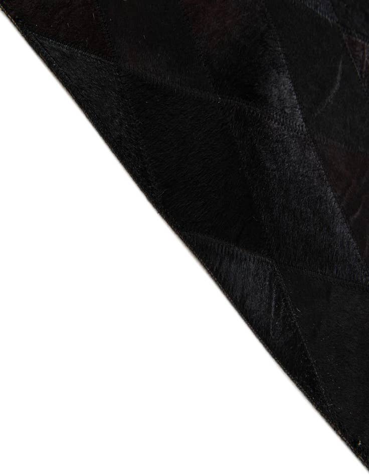 Detail image of  5' 2 x 8' Cowhide Stocks Rug