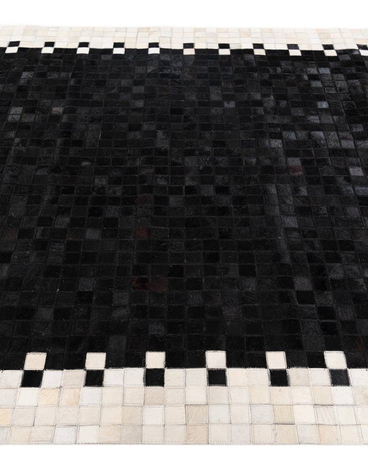 Detail image of  5' x 7' 9 Cowhide Stocks Rug