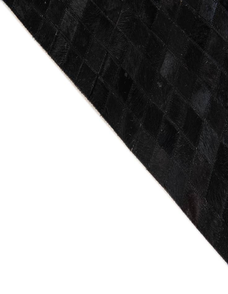 Detail image of  5' x 8' Cowhide Stocks Rug