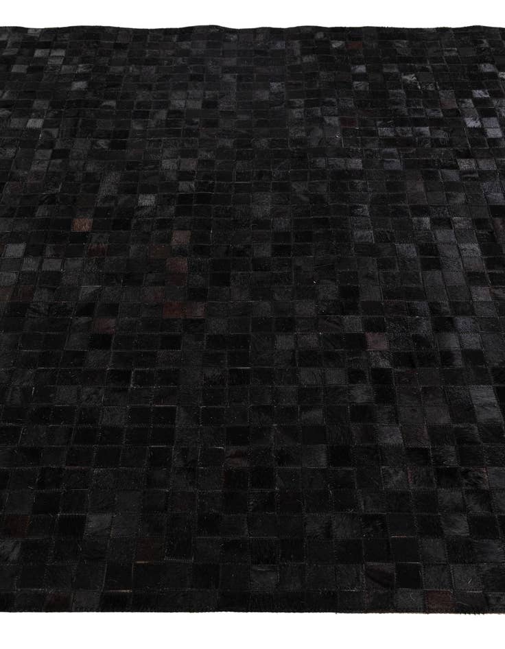 Detail image of  5' 2 x 8' 1 Cowhide Stocks Rug