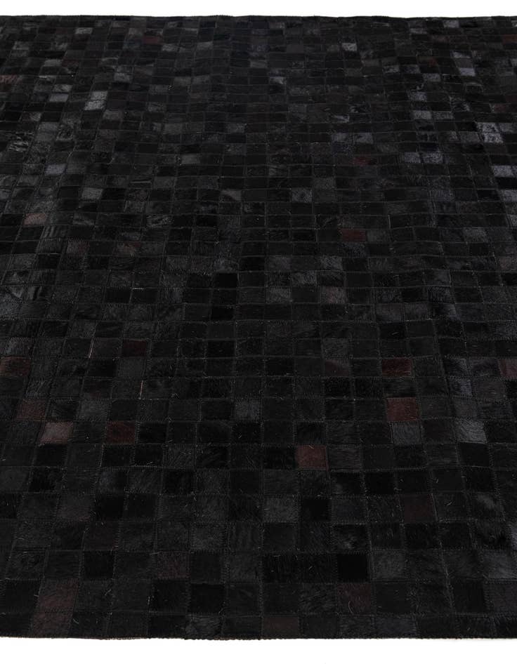 Detail image of  5' 2 x 8' Cowhide Stocks Rug