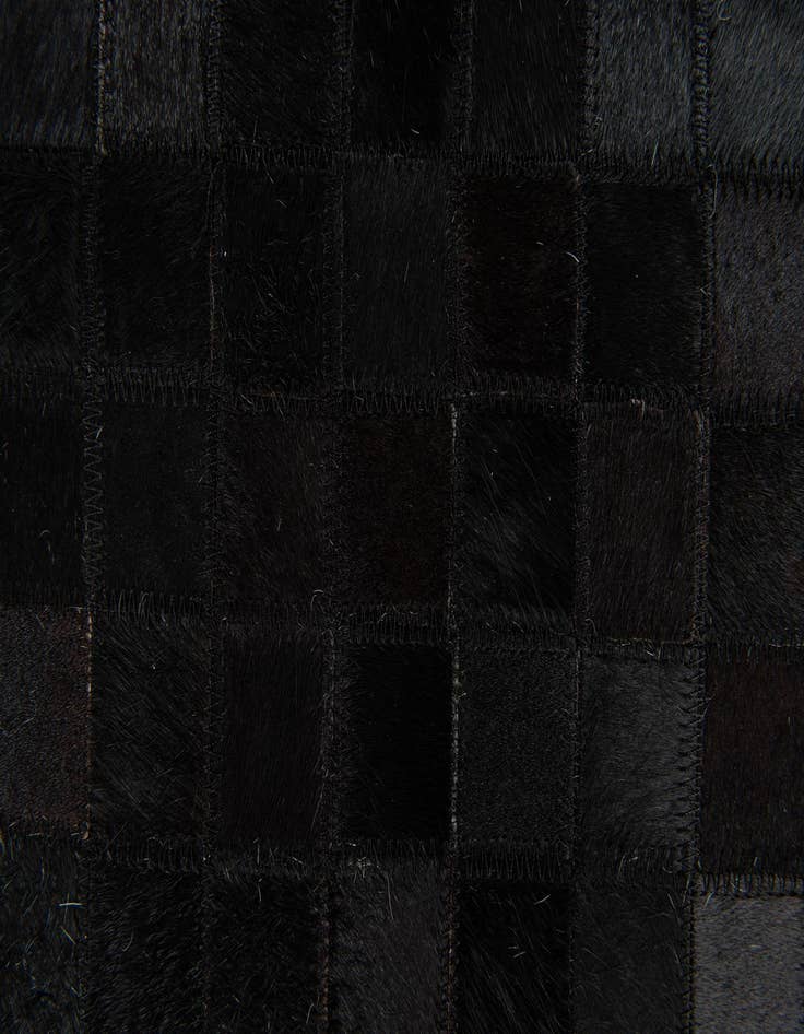 Detail image of  5' x 8' Cowhide Stocks Rug