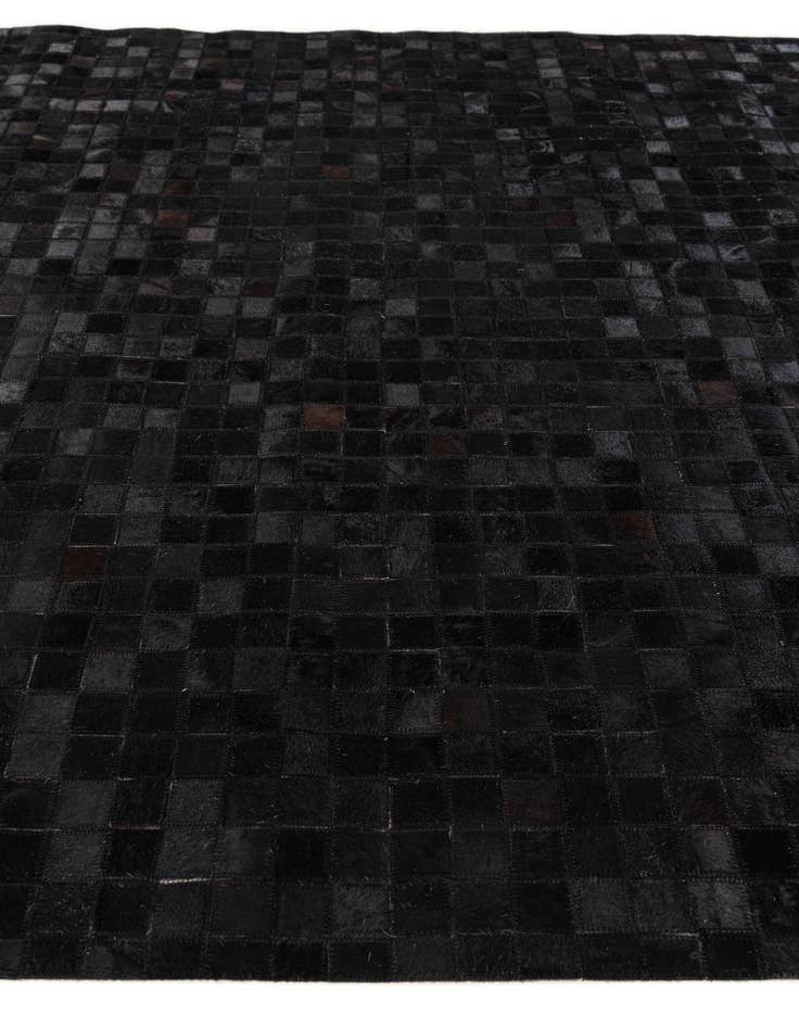 Detail image of  5' 1 x 8' 1 Cowhide Stocks Rug