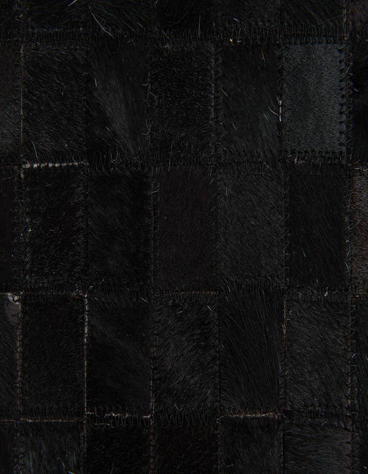 Detail image of  5' x 8' Cowhide Stocks Rug