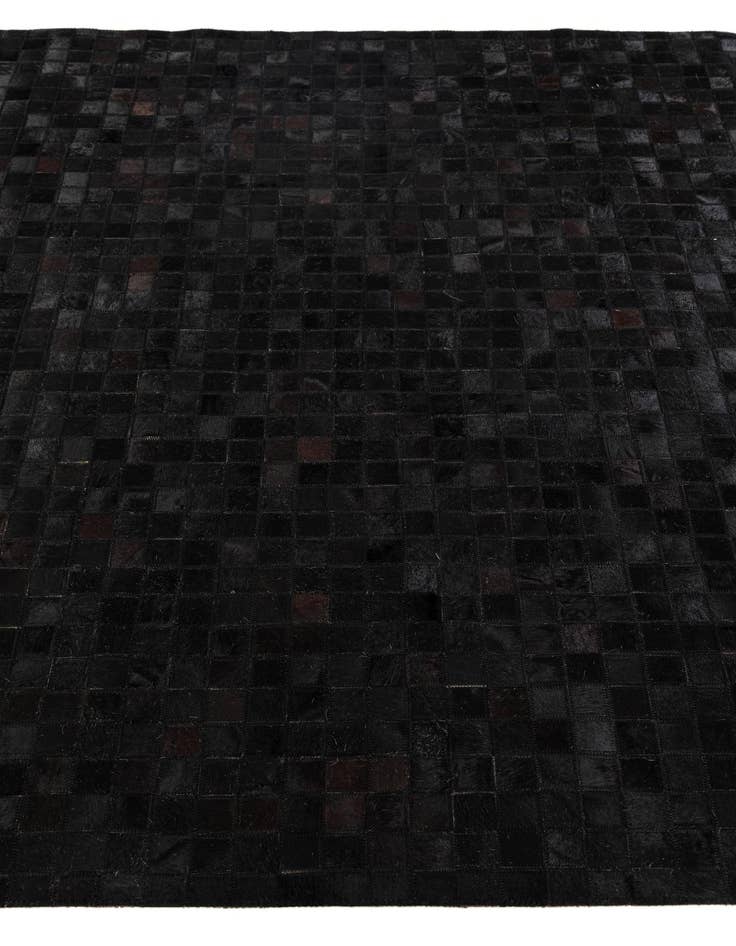 Detail image of  5' 1 x 8' 1 Cowhide Stocks Rug