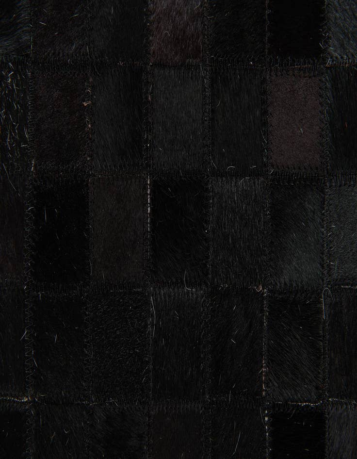 Detail image of  5' x 7' 11 Cowhide Stocks Rug