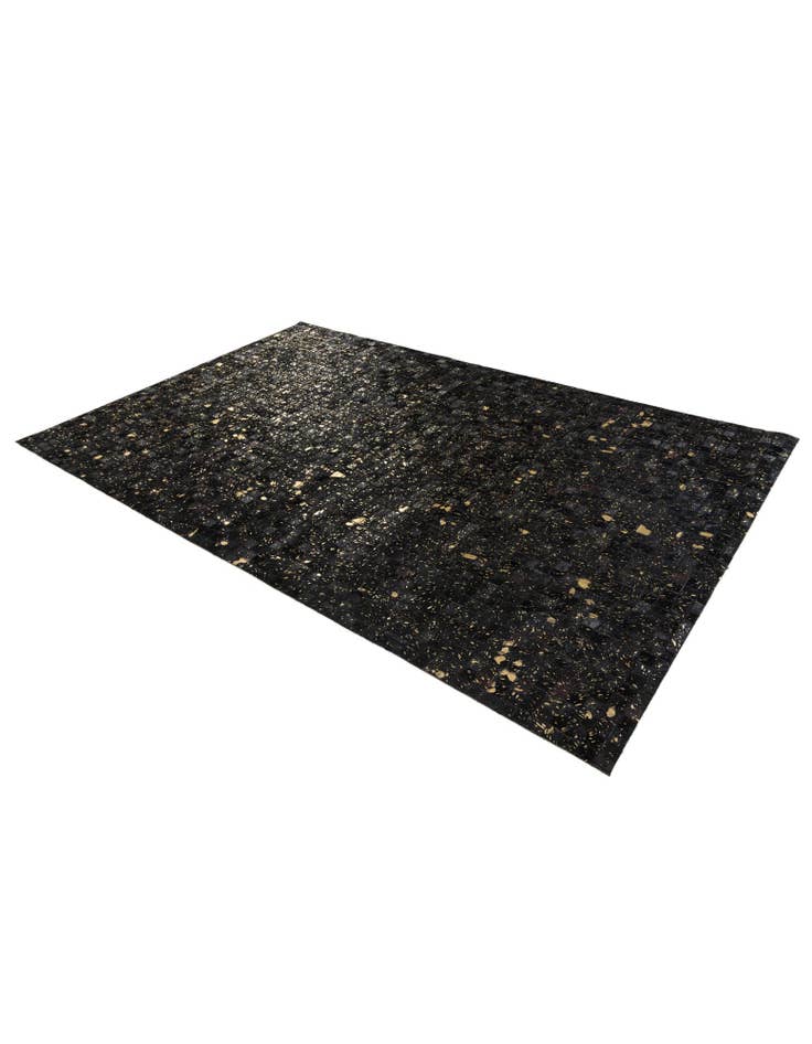 Detail image of  5' 1 x 7' 11 Cowhide Stocks Rug