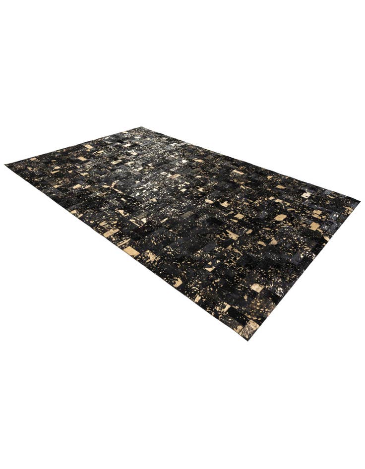 Detail image of  5' x 7' 11 Cowhide Stocks Rug