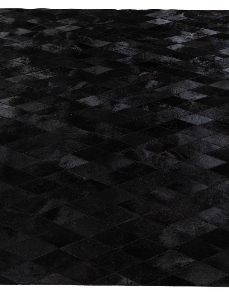 Detail image of  6' 6 x 9' 10 Cowhide Stocks Rug