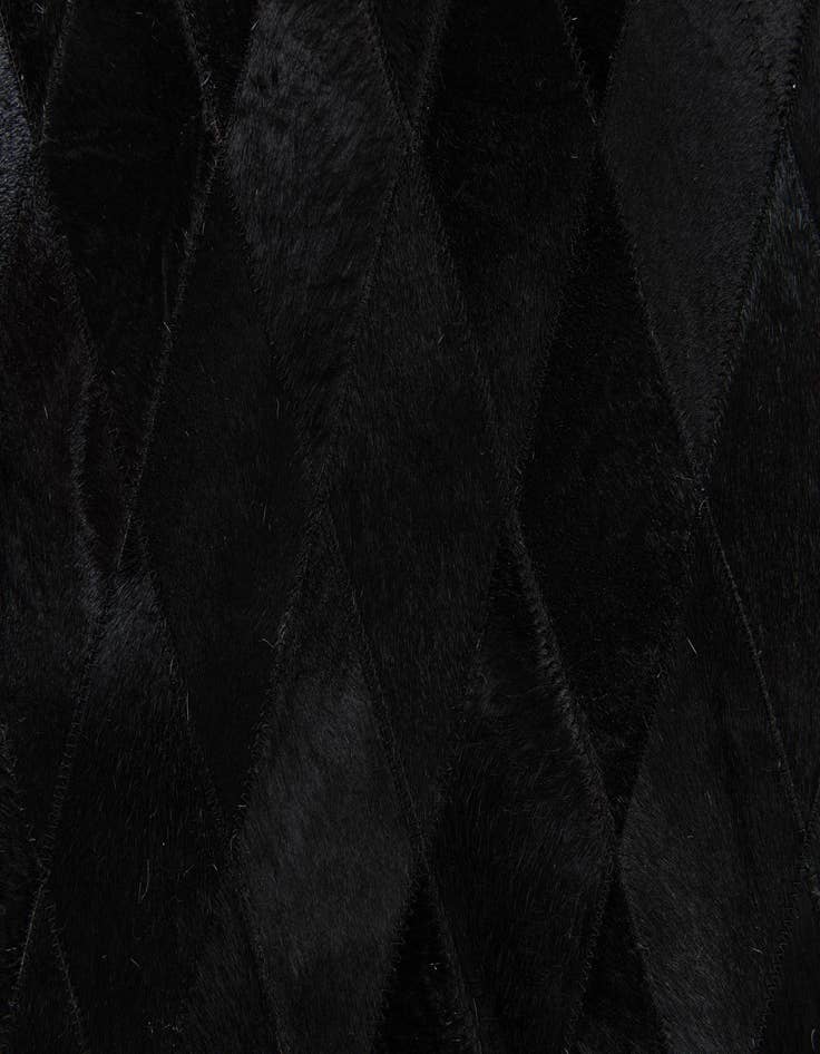 Detail image of  6' 5 x 9' 8 Cowhide Stocks Rug