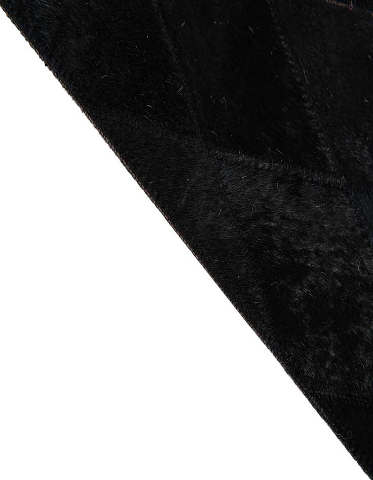 Detail image of  6' 5 x 9' 9 Cowhide Stocks Rug