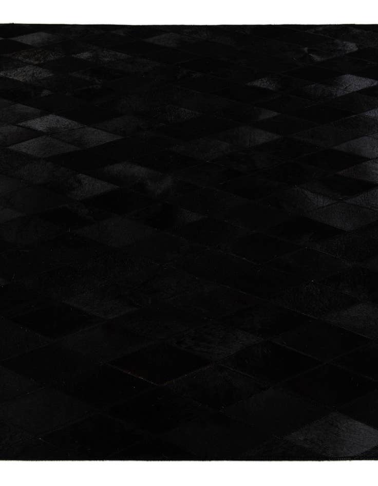 Detail image of  4' 7 x 6' 6 Cowhide Stocks Rug