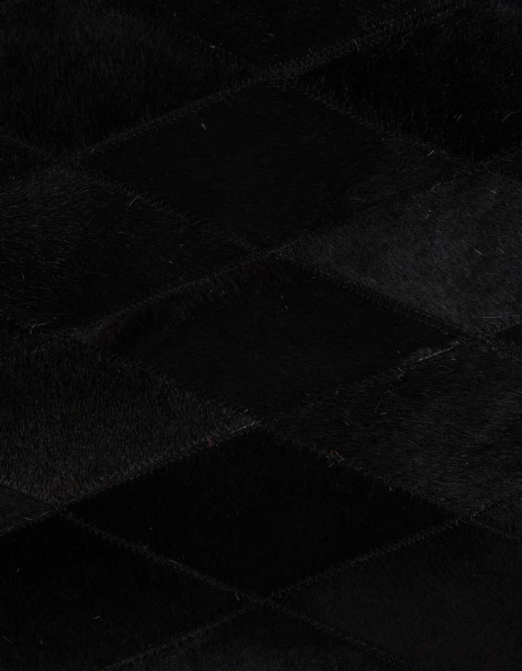 Detail image of  4' 7 x 6' 5 Cowhide Stocks Rug