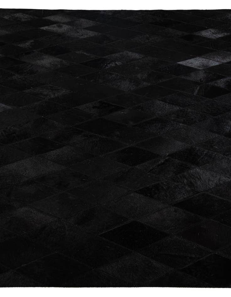 Detail image of  4' 7 x 6' 8 Cowhide Stocks Rug