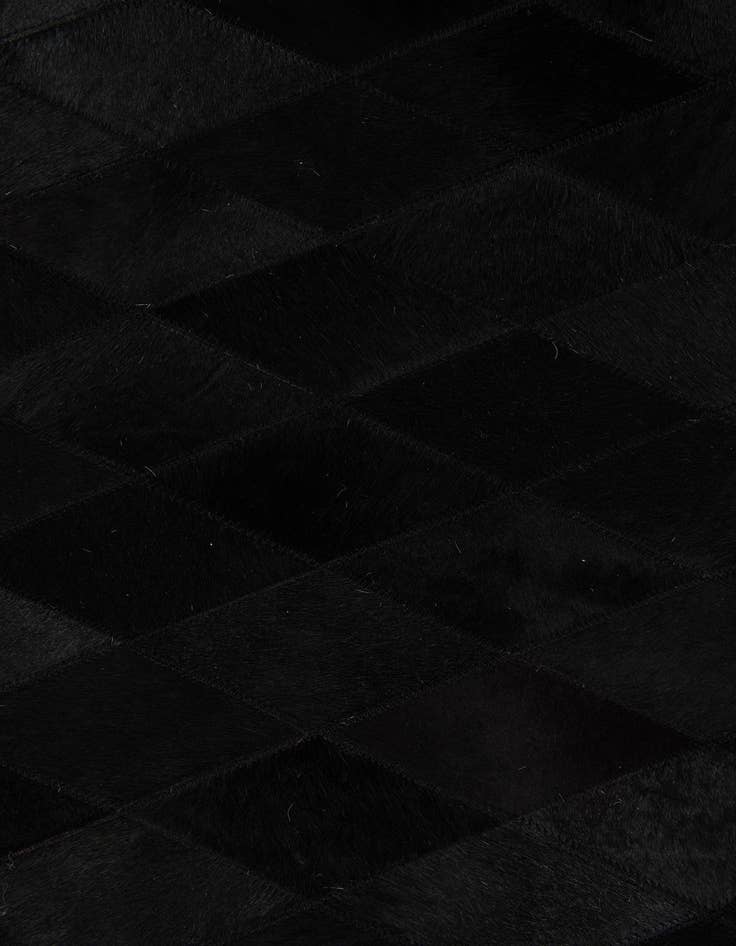 Detail image of  4' 7 x 6' 8 Cowhide Stocks Rug