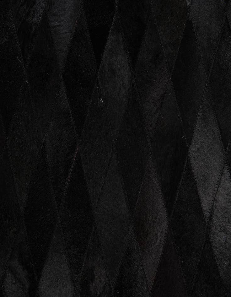 Detail image of  4' 7 x 6' 8 Cowhide Stocks Rug