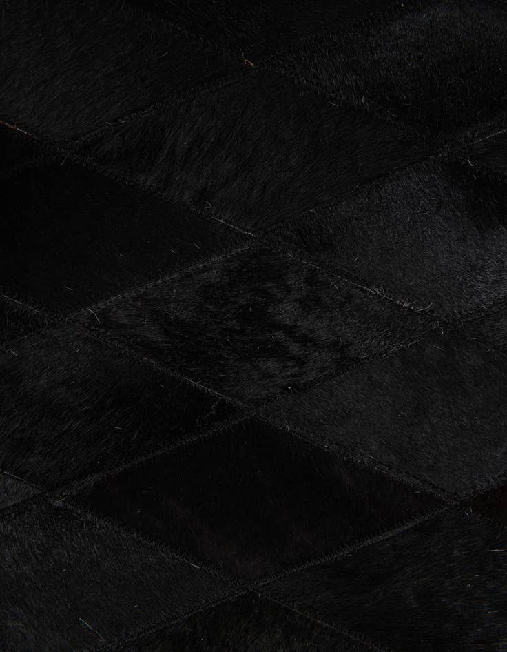 Detail image of  4' 8 x 6' 7 Cowhide Stocks Rug