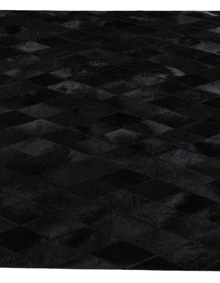 Detail image of  4' 7 x 6' 5 Cowhide Stocks Rug