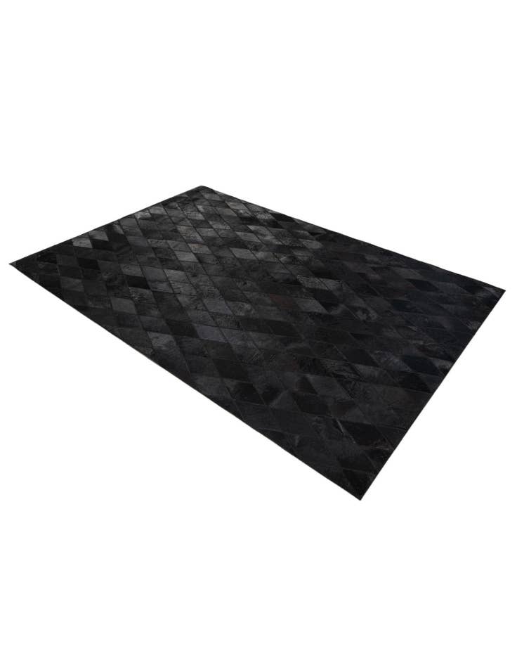 Detail image of  4' x 5' 10 Cowhide Stocks Rug