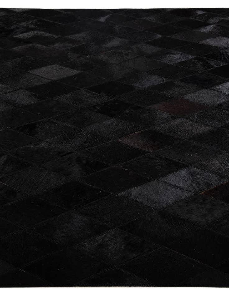 Detail image of  4' x 5' 10 Cowhide Stocks Rug