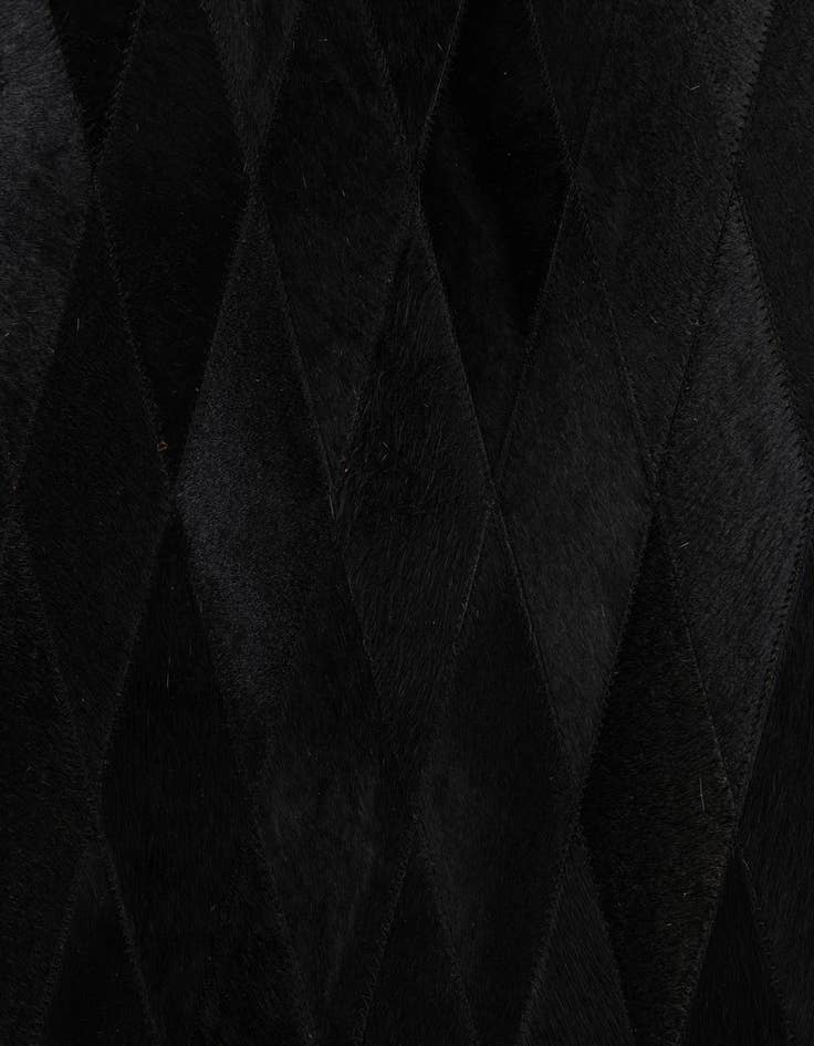 Detail image of  3' 11 x 5' 10 Cowhide Stocks Rug