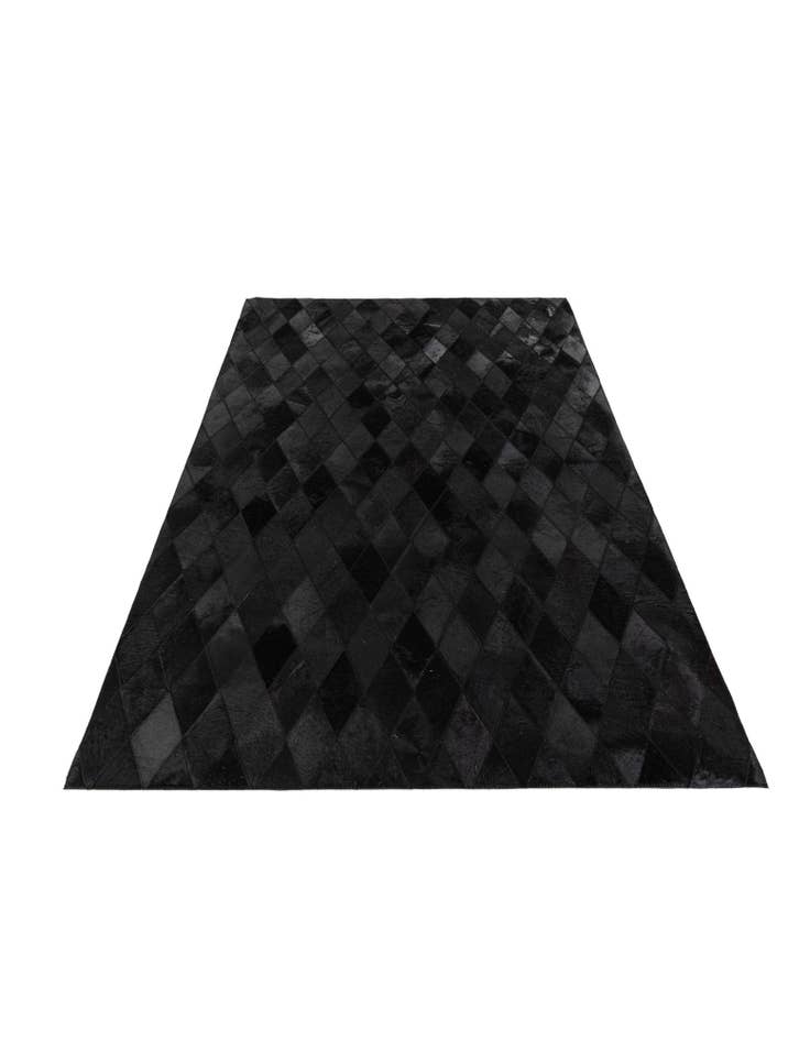 Detail image of  3' 11 x 5' 11 Cowhide Stocks Rug