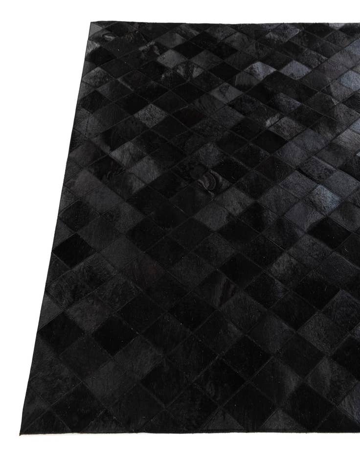 Detail image of  3' 11 x 5' 11 Cowhide Stocks Rug