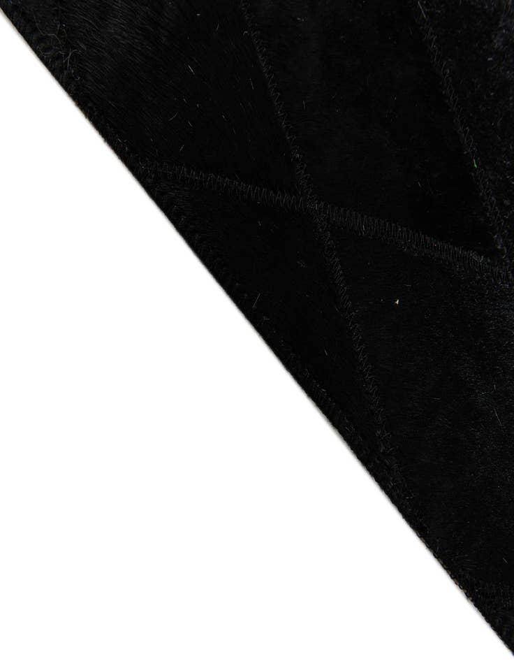 Detail image of  3' 11 x 5' 11 Cowhide Stocks Rug