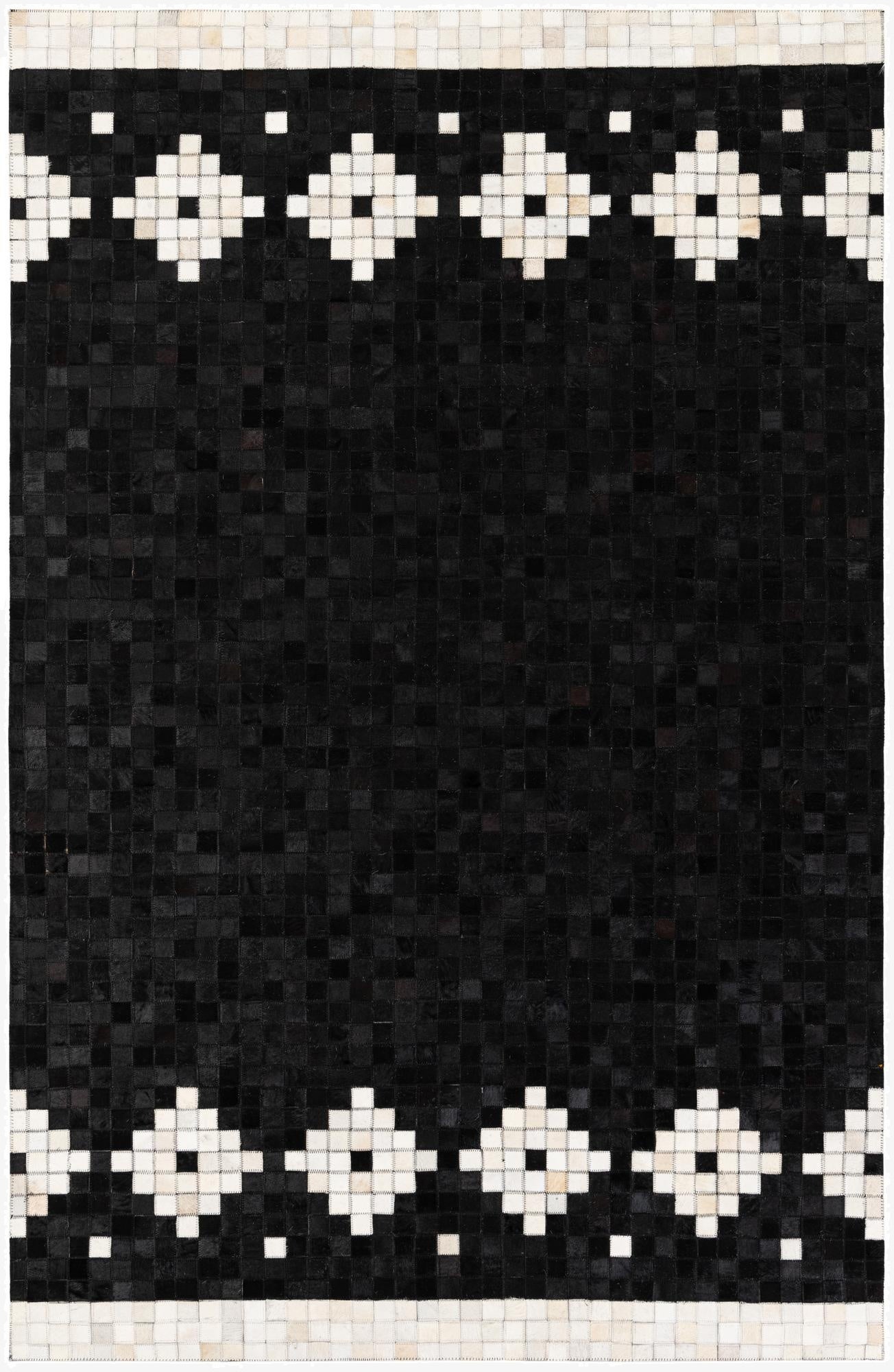  5' 1 x 7' 11 Cowhide Stocks Rug