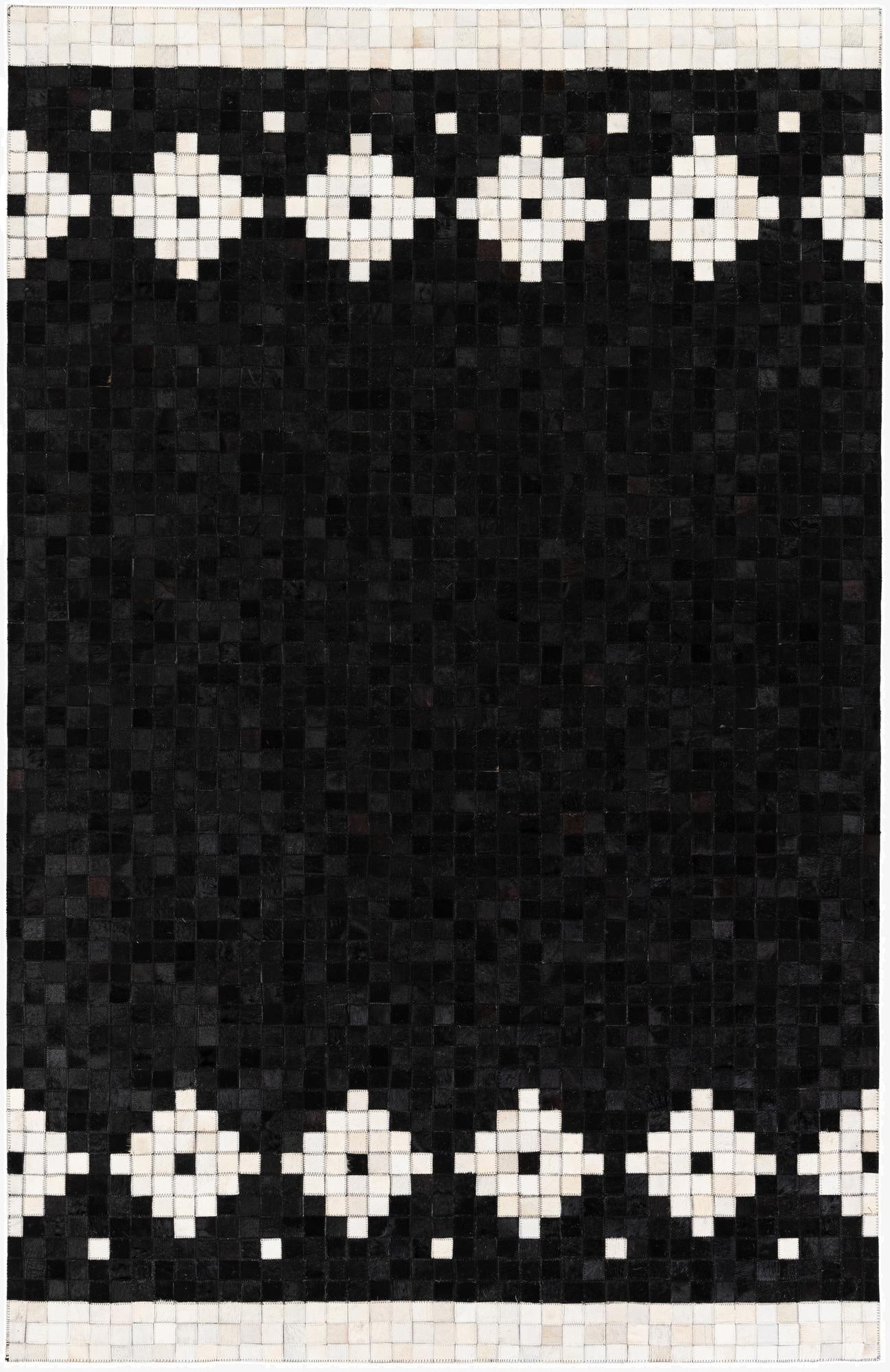  5' 2 x 8' Cowhide Stocks Rug