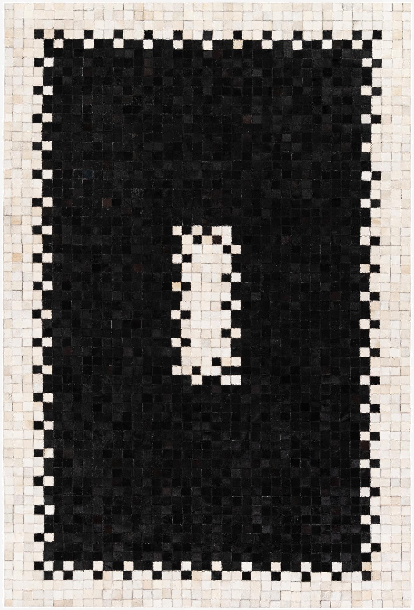  5' 1 x 7' 11 Cowhide Stocks Rug