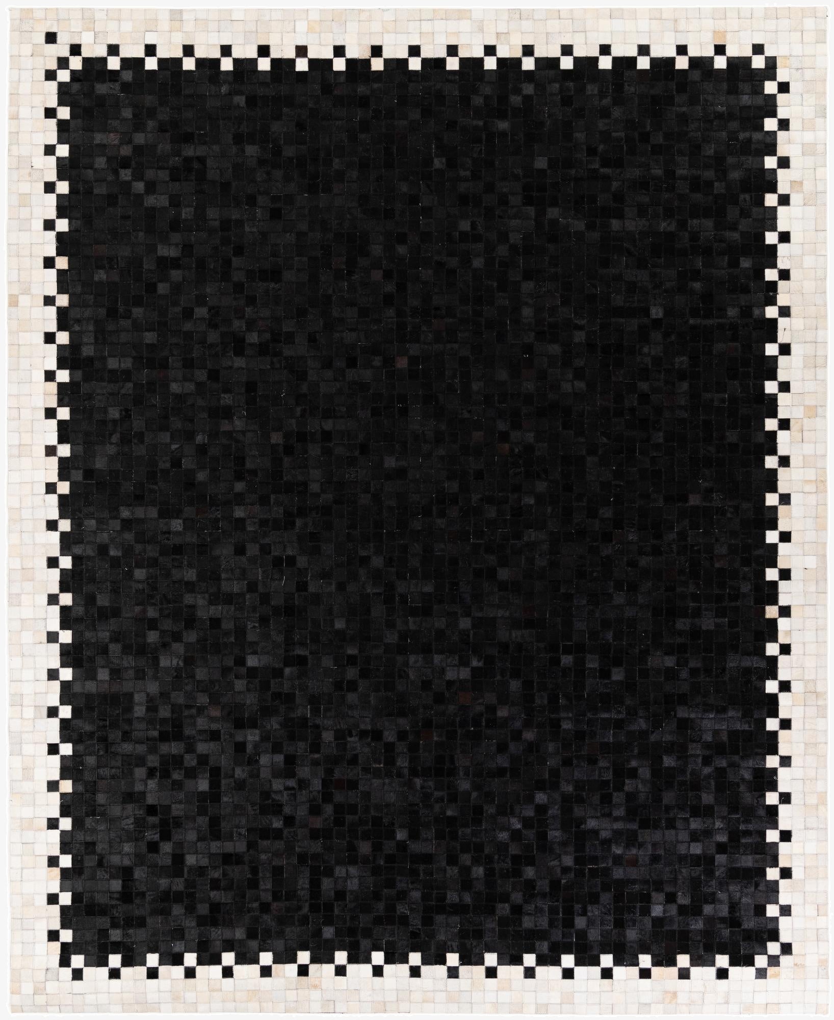  8' 1 x 9' 11 Cowhide Stocks Rug