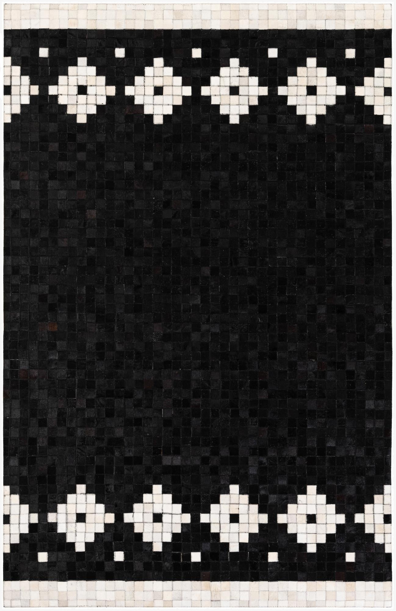  5' 2 x 7' 11 Cowhide Stocks Rug