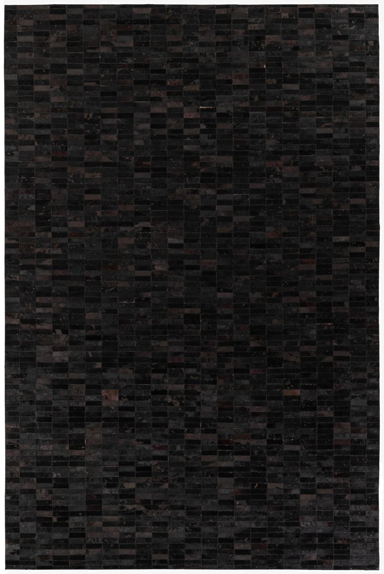  5' 11 x 9' Cowhide Stocks Rug