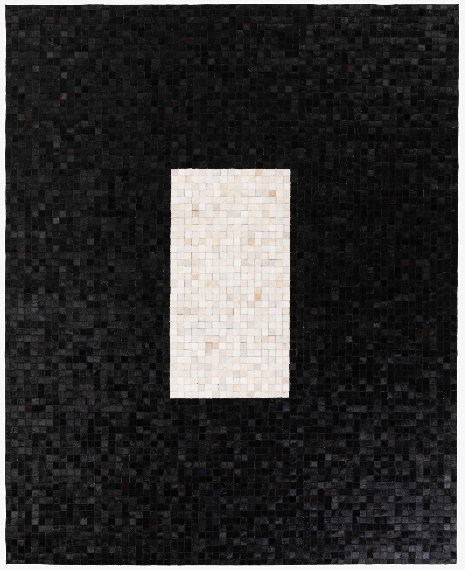  8' 1 x 9' 11 Cowhide Stocks Rug