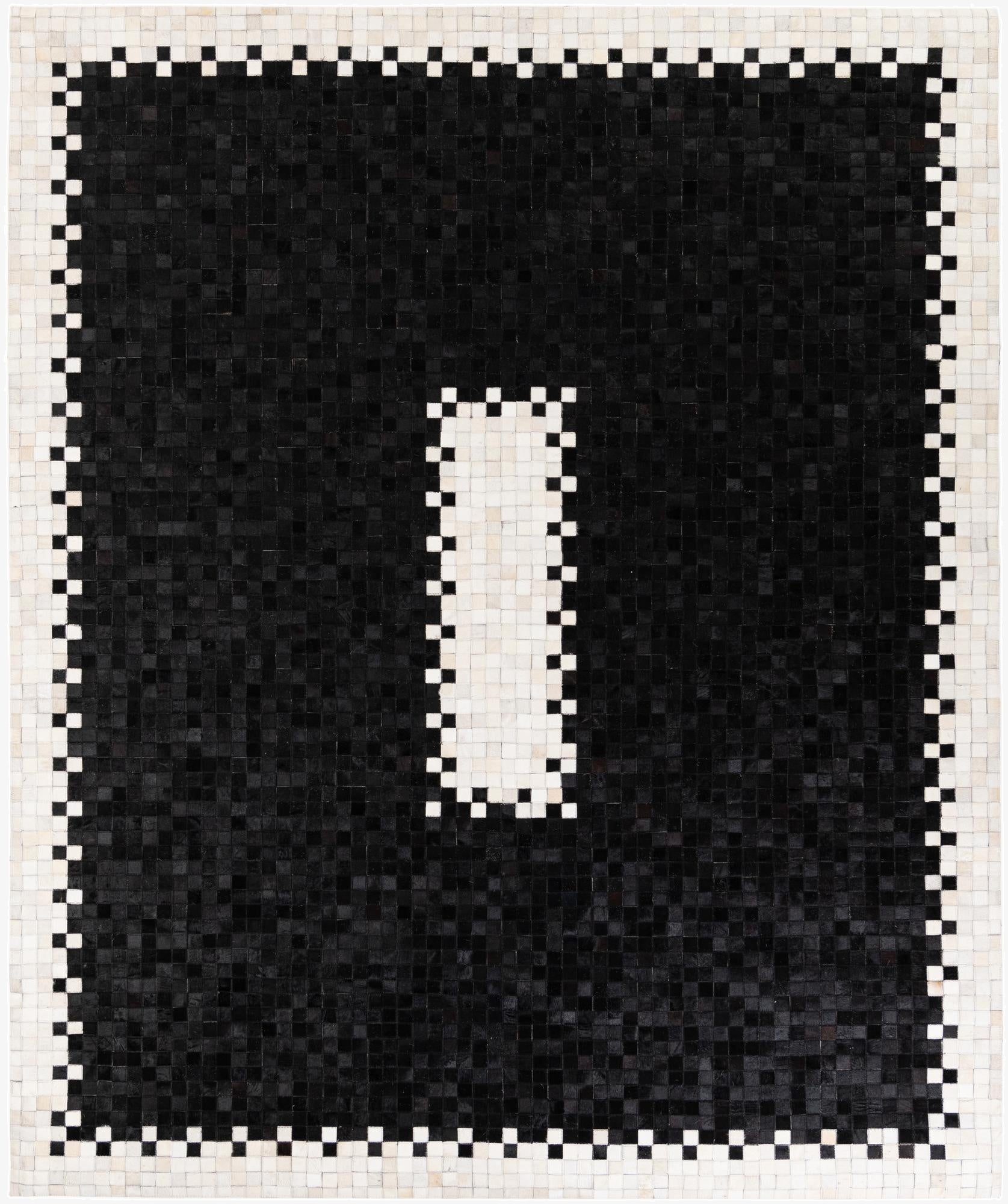  8' 2 x 9' 11 Cowhide Stocks Rug