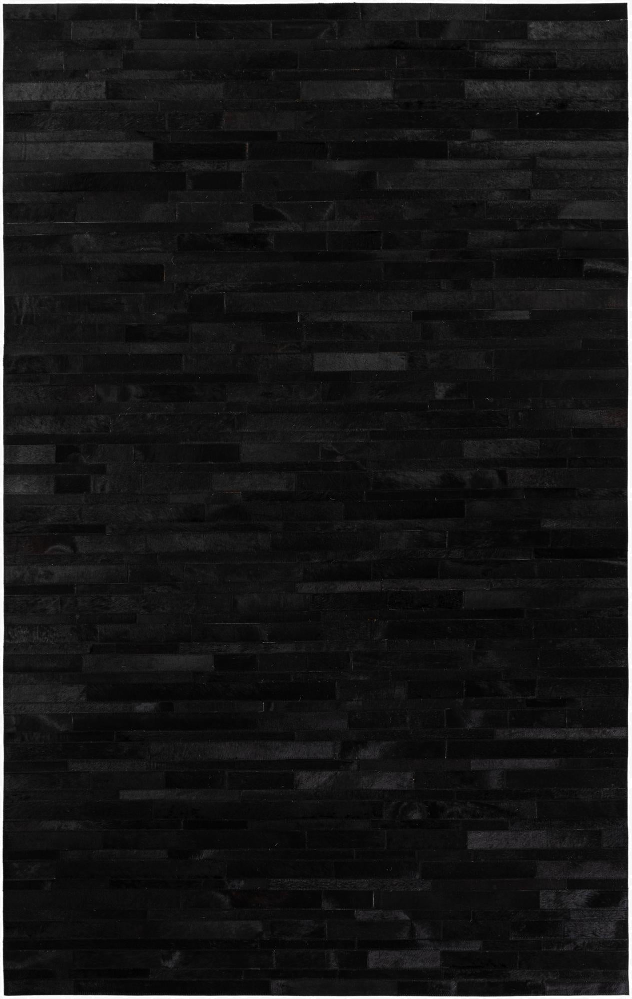  4' 11 x 7' 11 Cowhide Stocks Rug