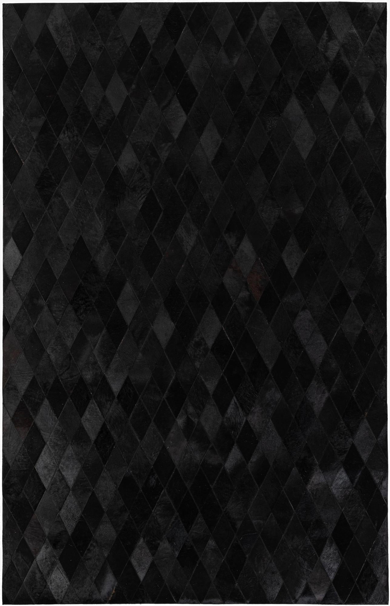  5' 1 x 7' 11 Cowhide Stocks Rug