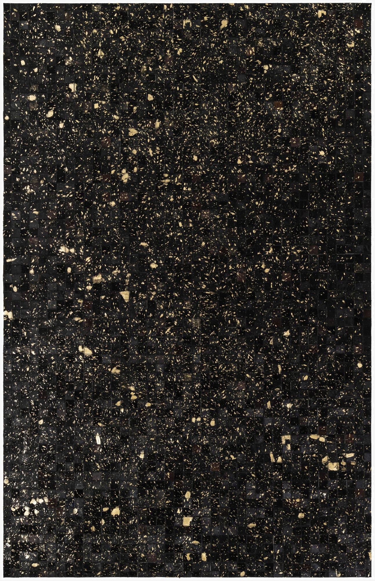  5' 1 x 7' 11 Cowhide Stocks Rug